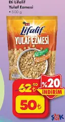 ETİ LİFALİF YULAF EZMESİ 500 G fiyat ve kampanya bilgisi